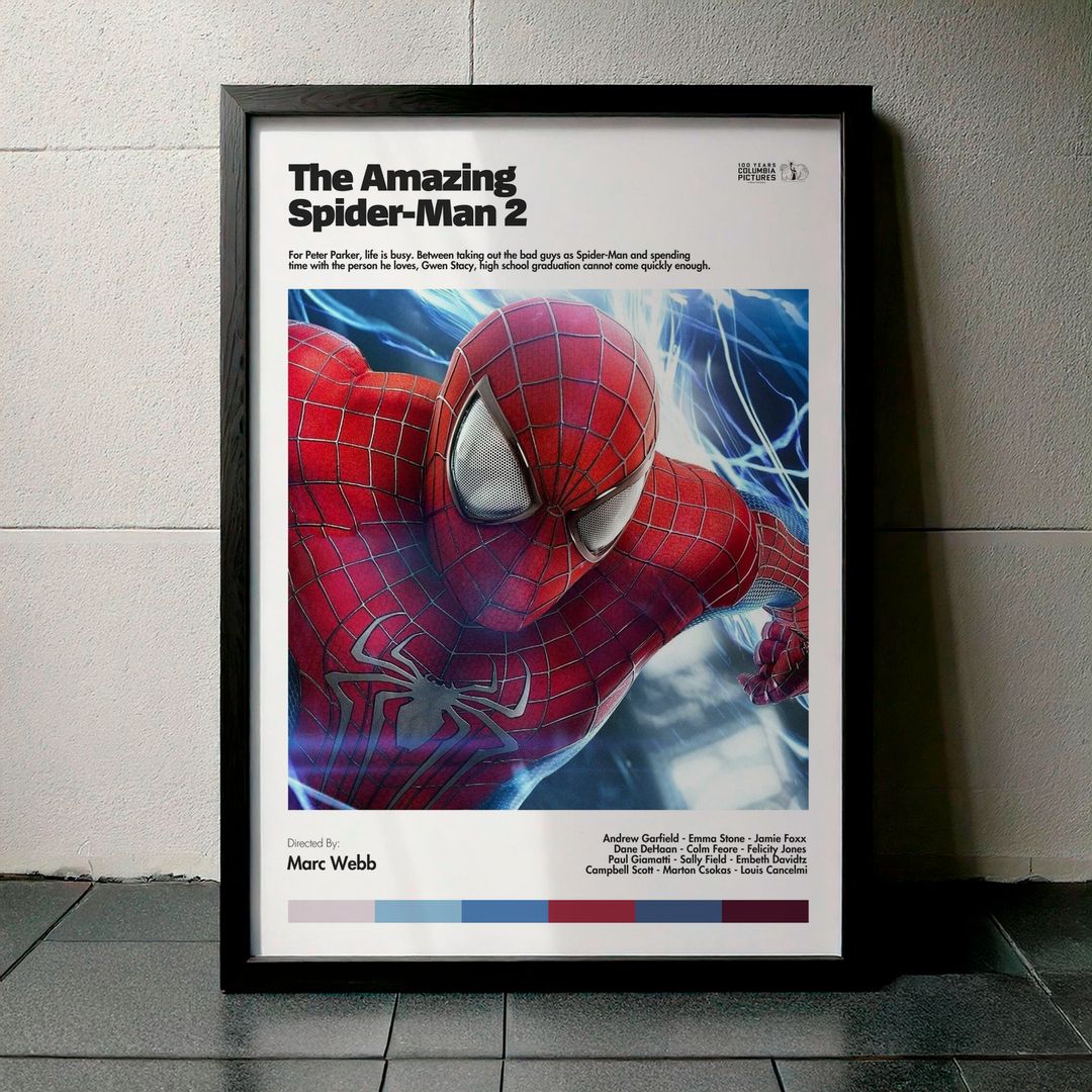 Cuadro The Amazing Spider-Man 2 (El Sorprendente Hombre-Araña 2: La Amenaza de Electro) Modelo 04