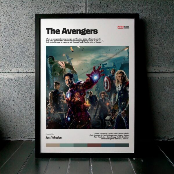 Cuadro The Avengers (Avengers: Los Vengadores) Modelo 01