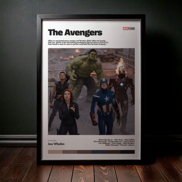 Cuadro The Avengers (Avengers: Los Vengadores) Modelo 02