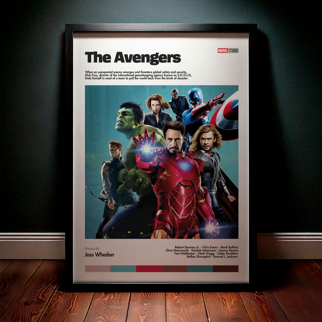 Cuadro The Avengers (Avengers: Los Vengadores) Modelo 03