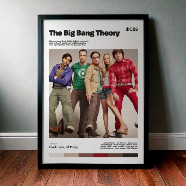 Cuadro The Big Bang Theory (La Teoría del Big Bang) Modelo 02