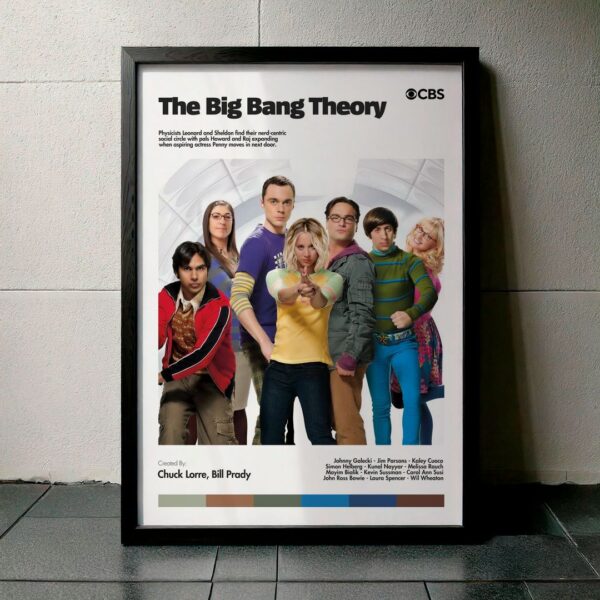 Cuadro The Big Bang Theory (La Teoría del Big Bang) Modelo 01