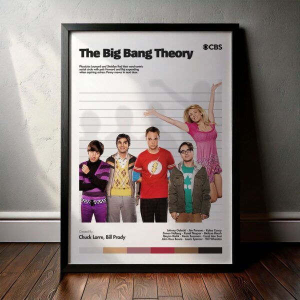 Cuadro The Big Bang Theory (La Teoría del Big Bang) Modelo 06