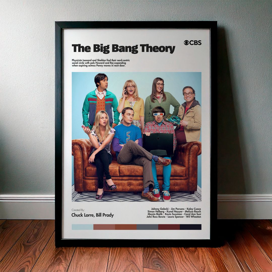Cuadro The Big Bang Theory (La Teoría del Big Bang) Modelo 08