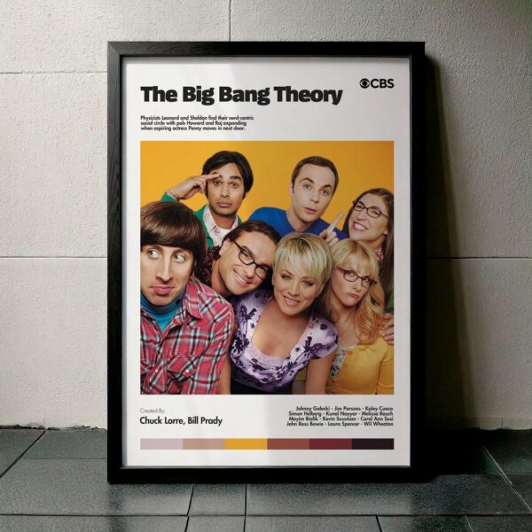 Cuadro The Big Bang Theory (La Teoría del Big Bang) Modelo 04