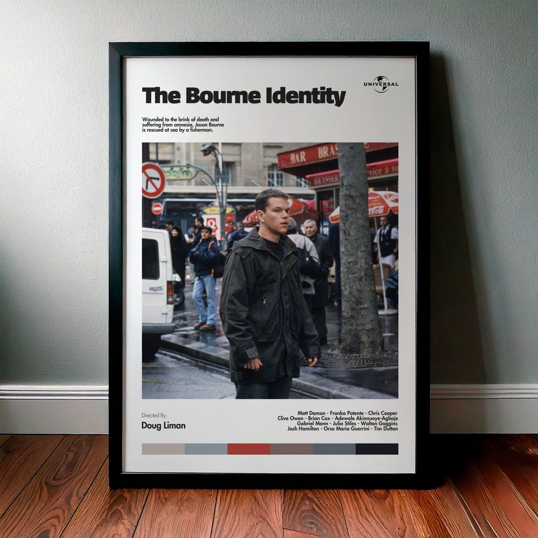 Cuadro The Bourne Identity (Identidad desconocida) Modelo 02