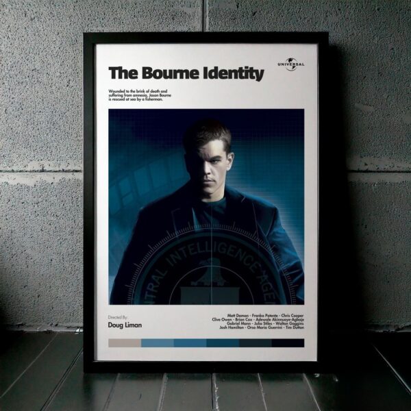 Cuadro The Bourne Identity (Identidad desconocida) Modelo 01