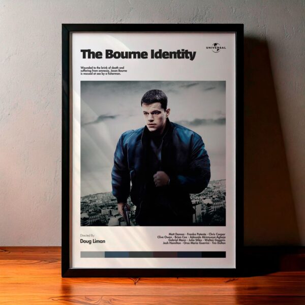 Cuadro The Bourne Identity (Identidad desconocida) Modelo 03