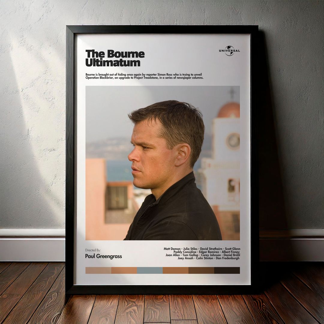 Cuadro The Bourne Ultimatum (Bourne: El ultimátum) Modelo 04