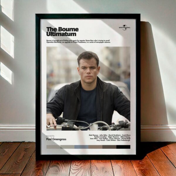Cuadro The Bourne Ultimatum (Bourne: El ultimátum) Modelo 02