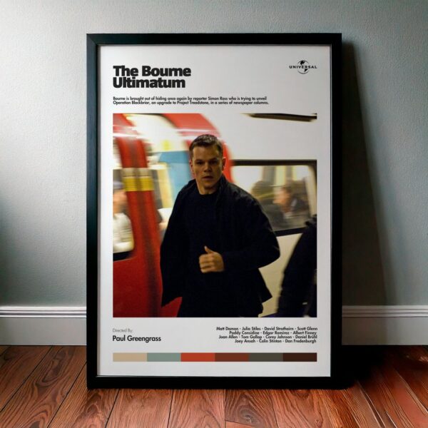 Cuadro The Bourne Ultimatum (Bourne: El ultimátum) Modelo 03