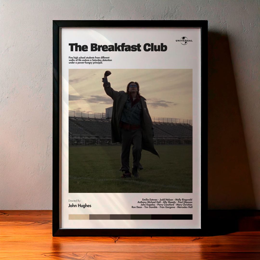 Cuadro The Breakfast Club (El club de los cinco) Modelo 04