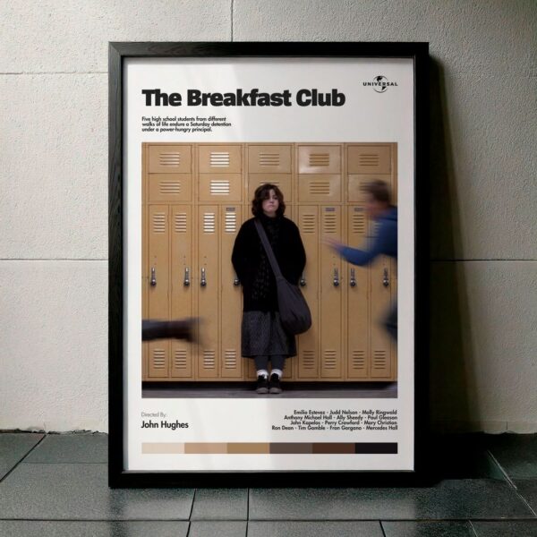 Cuadro The Breakfast Club (El club de los cinco) Modelo 02