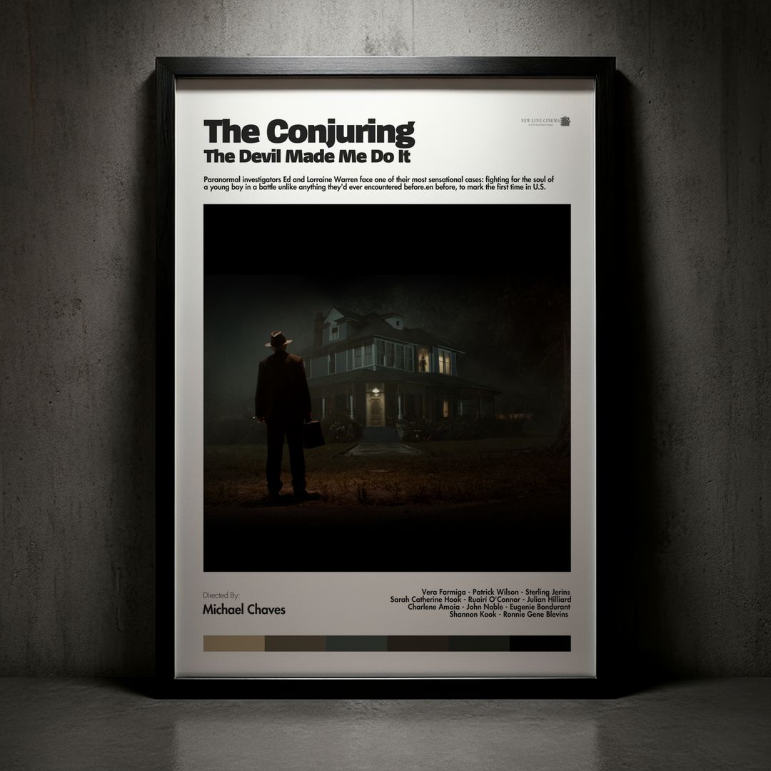 Cuadro The Conjuring: The Devil Made Me Do It (El Conjuro 3: El diablo me obligó a hacerlo) Modelo 01