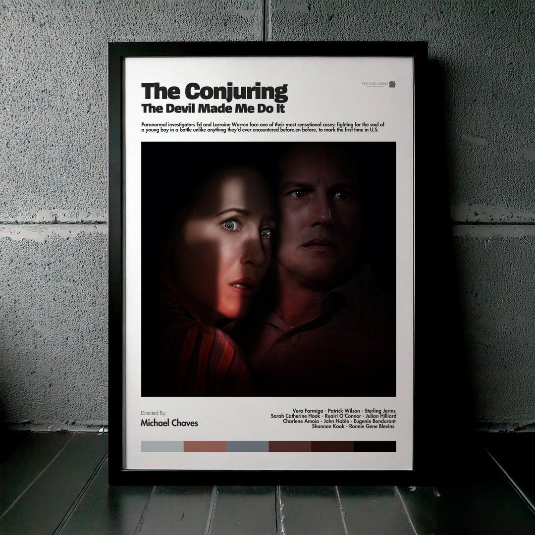 Cuadro The Conjuring: The Devil Made Me Do It (El Conjuro 3: El diablo me obligó a hacerlo) Modelo 02