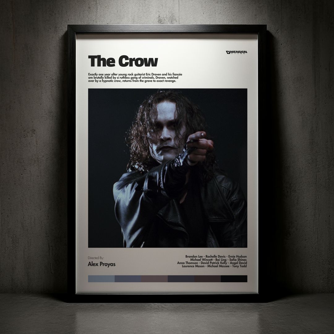 Cuadro The Crow (El Cuervo) Modelo 03