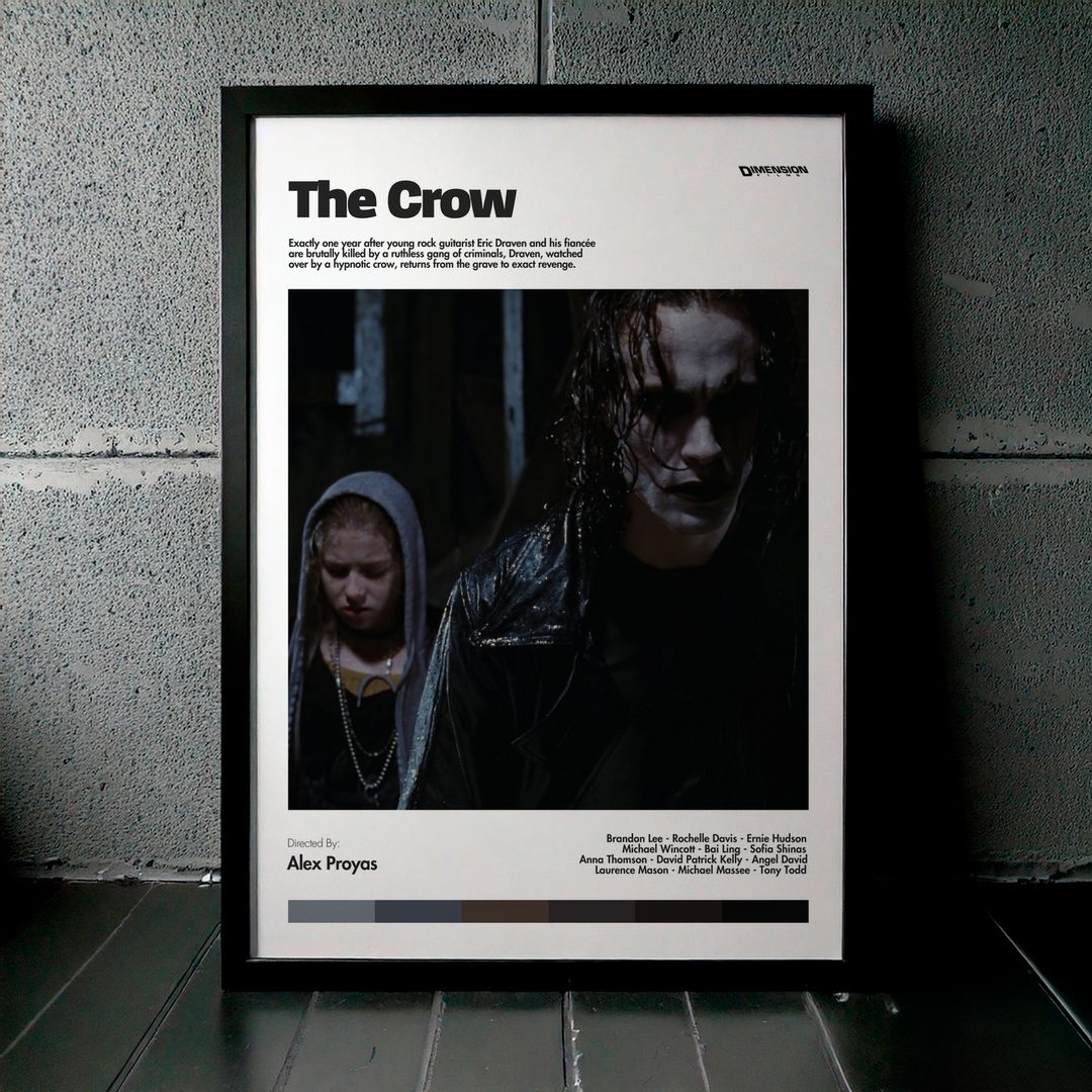 Cuadro The Crow (El Cuervo) Modelo 04