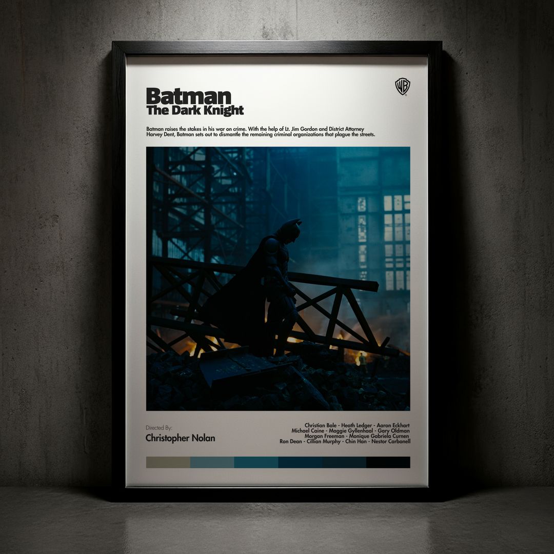 Cuadro The Dark Knight (Batman: El caballero de la noche) Modelo 03