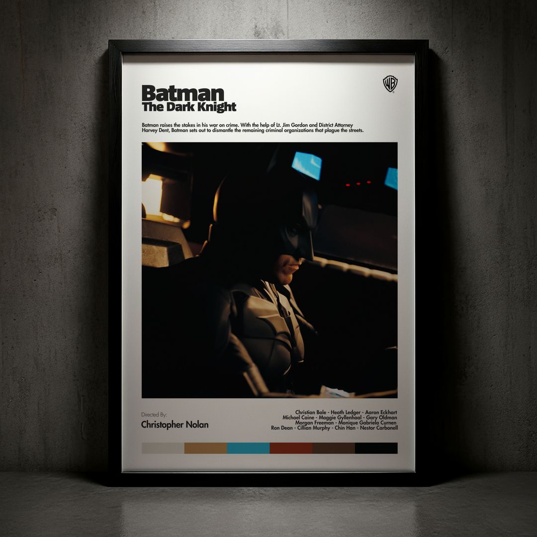 Cuadro The Dark Knight (Batman: El caballero de la noche) Modelo 06