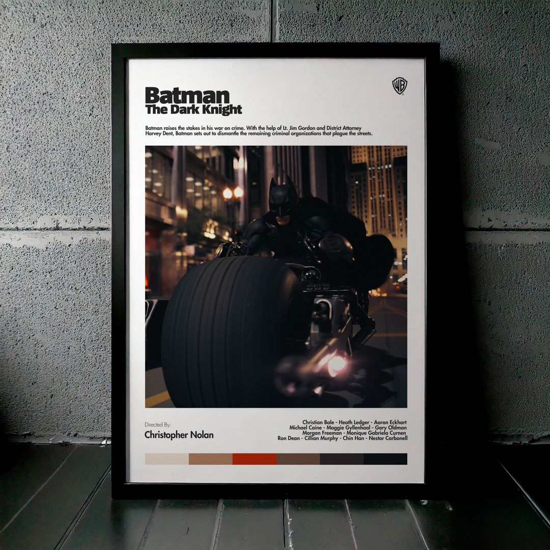 Cuadro The Dark Knight (Batman: El caballero de la noche) Modelo 07