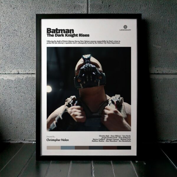 Cuadro The Dark Knight Rises (Batman: El caballero de la noche asciende) Modelo 04