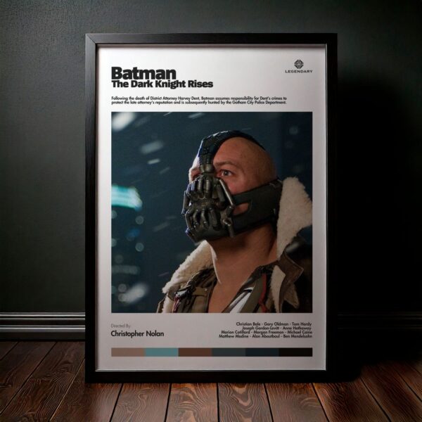 Cuadro The Dark Knight Rises (Batman: El caballero de la noche asciende) Modelo 05