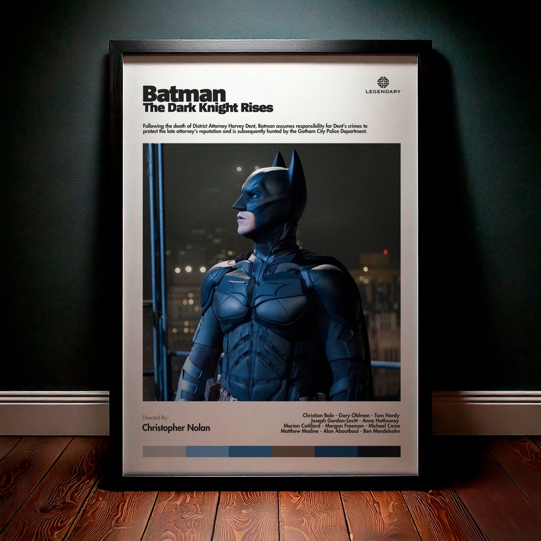 Cuadro The Dark Knight Rises (Batman: El caballero de la noche asciende) Modelo 06