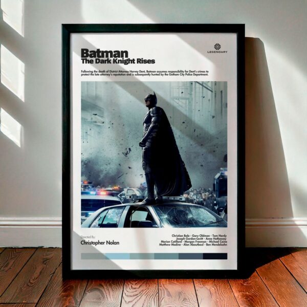 Cuadro The Dark Knight Rises (Batman: El caballero de la noche asciende) Modelo 01