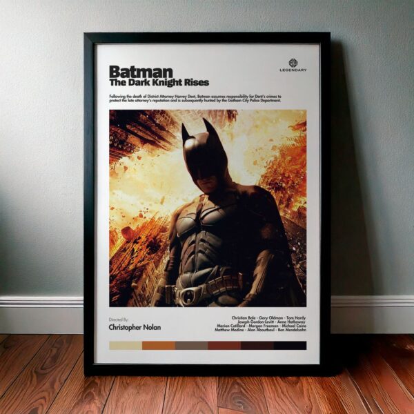 Cuadro The Dark Knight Rises (Batman: El caballero de la noche asciende) Modelo 03