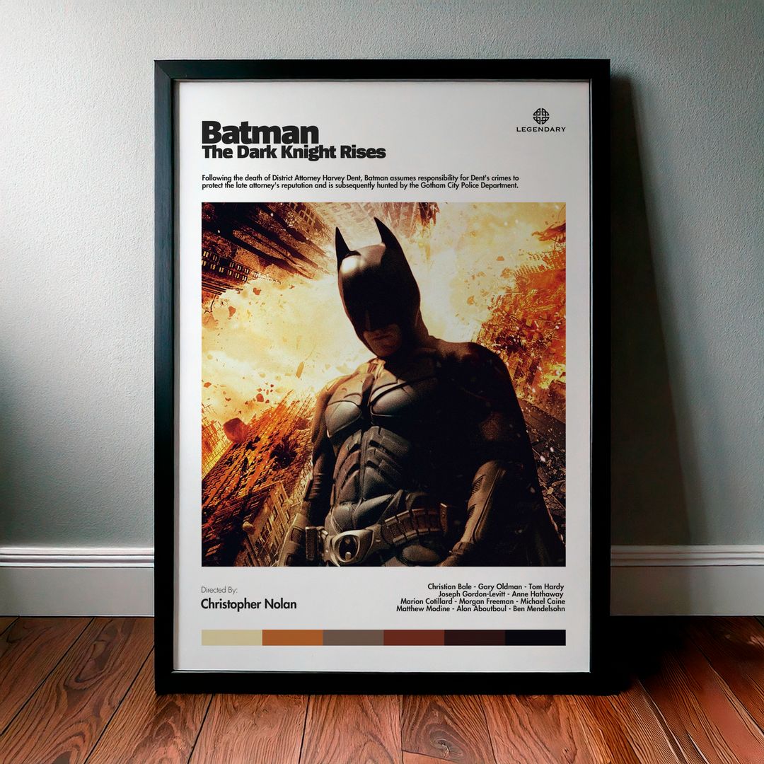 Cuadro The Dark Knight Rises (Batman: El caballero de la noche asciende) Modelo 03