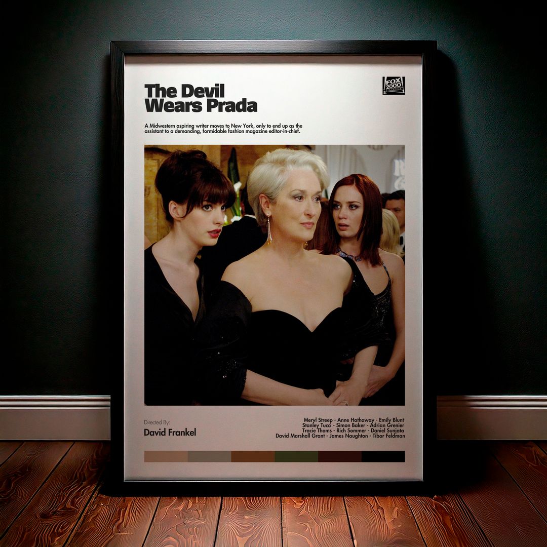 Cuadro The Devil Wears Prada (El diablo viste a la moda) Modelo 04