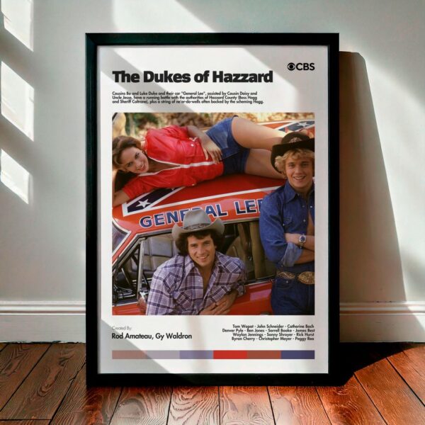 Cuadro The Dukes of Hazzard (Los Dukes de Hazzard) Modelo 04