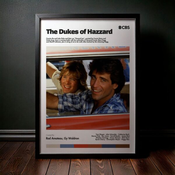 Cuadro The Dukes of Hazzard (Los Dukes de Hazzard) Modelo 05