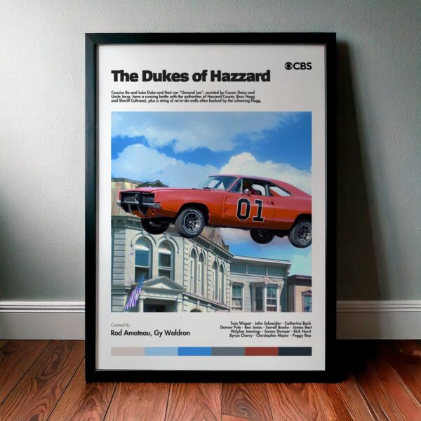 Cuadro The Dukes of Hazzard (Los Dukes de Hazzard) Modelo 02