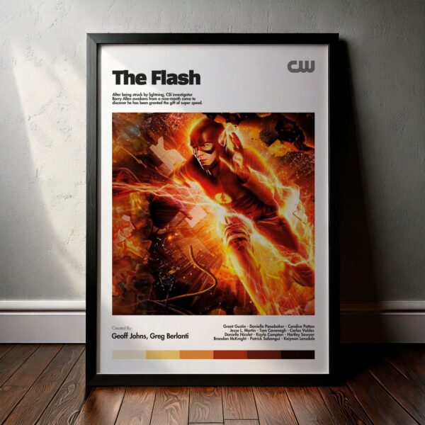 Cuadro The Flash (Flash) Modelo 01