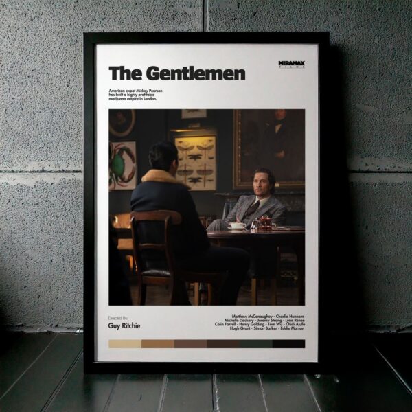 Cuadro The Gentlemen (Los Caballeros) Modelo 04