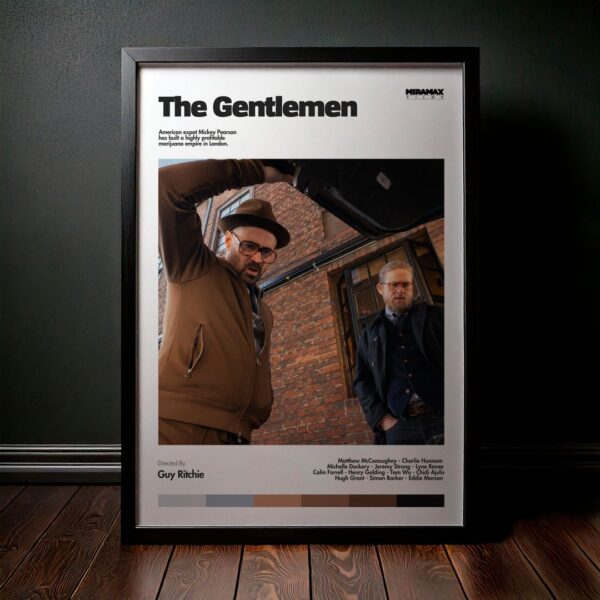 Cuadro The Gentlemen (Los Caballeros) Modelo 02
