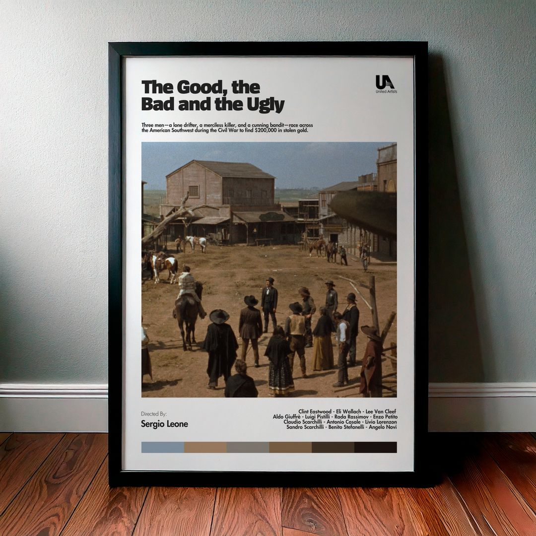 Cuadro The Good, The Bad and the Ugly (El Bueno, El Malo y El Feo) Modelo 05