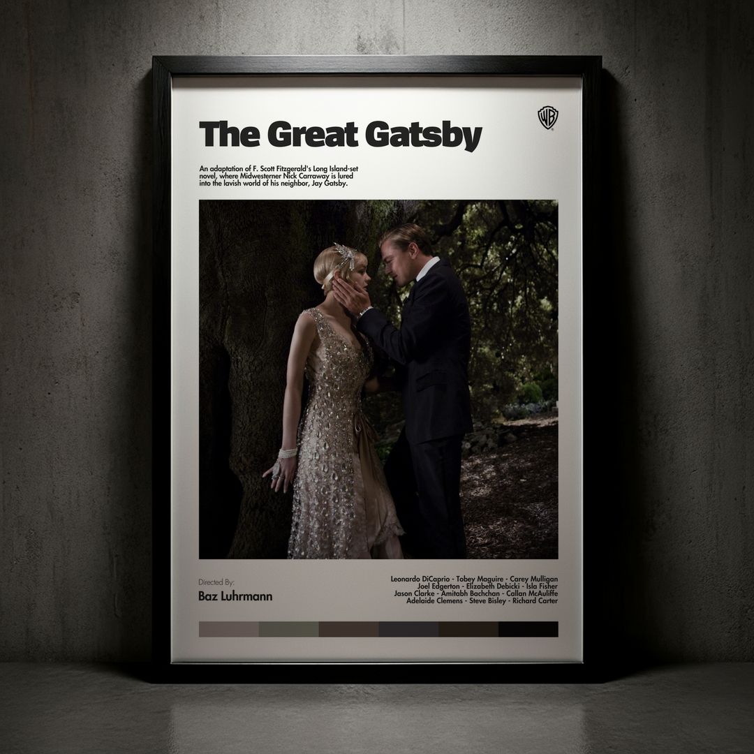 Cuadro The Great Gatsby (El gran Gatsby) Modelo 04