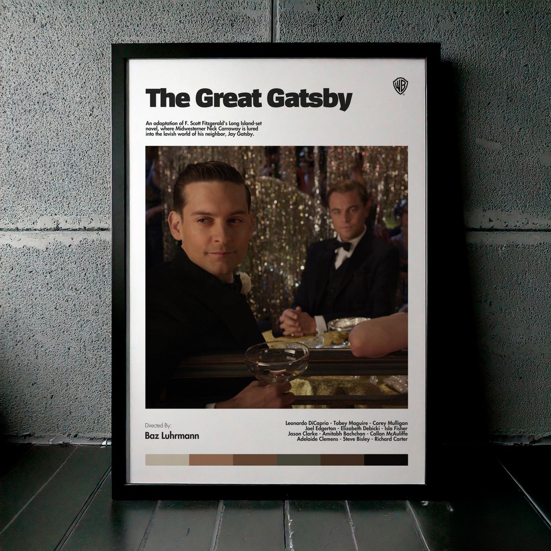 Cuadro The Great Gatsby (El gran Gatsby) Modelo 03