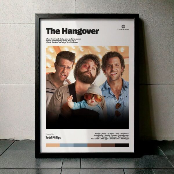 Cuadro The Hangover (¿Qué Pasó Ayer?) Modelo 01