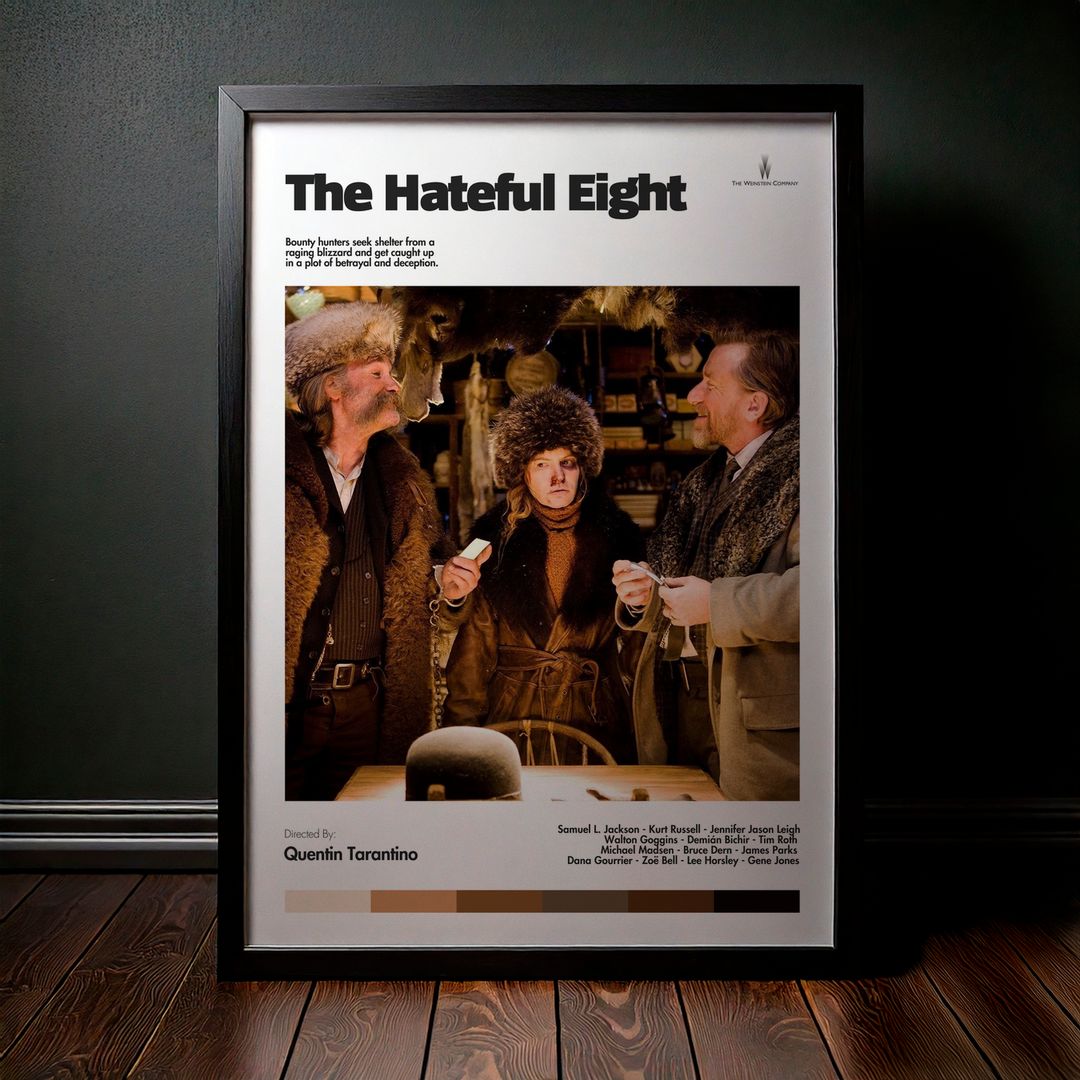 Cuadro The Hateful Eight (Los 8 Más Odiados) Modelo 04