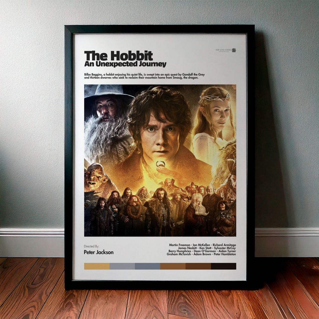 Cuadro The Hobbit: An Unexpected Journey (El Hobbit: Un viaje inesperado) Modelo 01