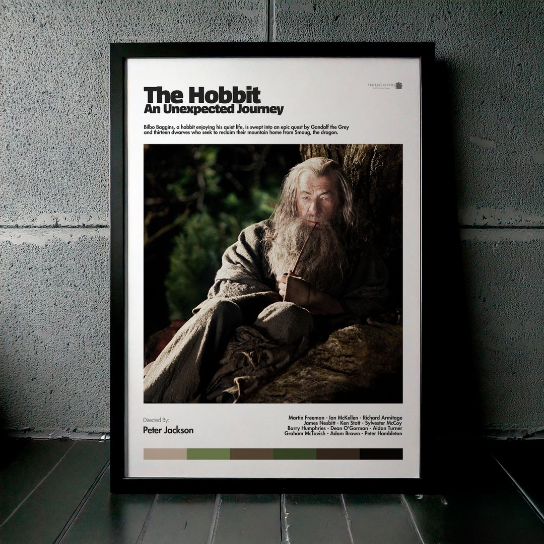Cuadro The Hobbit: An Unexpected Journey (El Hobbit: Un viaje inesperado) Modelo 06