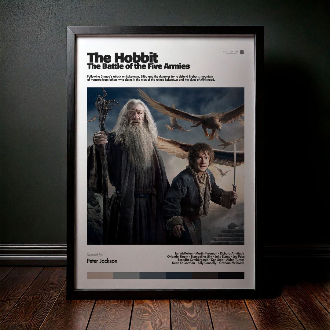 Cuadro The Hobbit: The Battle of the Five Armies (El Hobbit 3: La Batalla de Los Cinco Ejércitos) Modelo 02