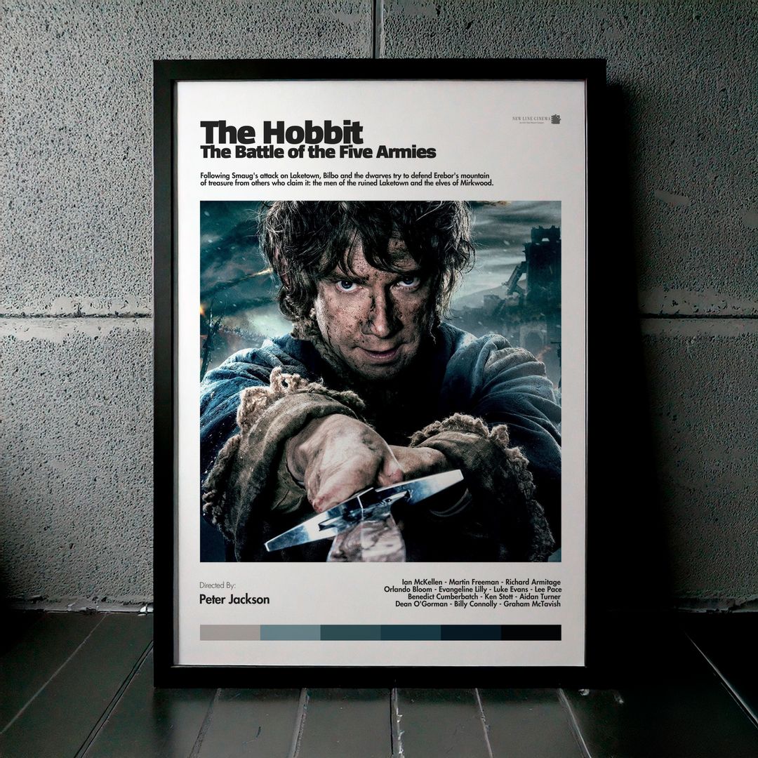Cuadro The Hobbit: The Battle of the Five Armies (El Hobbit 3: La Batalla de Los Cinco Ejércitos) Modelo 06