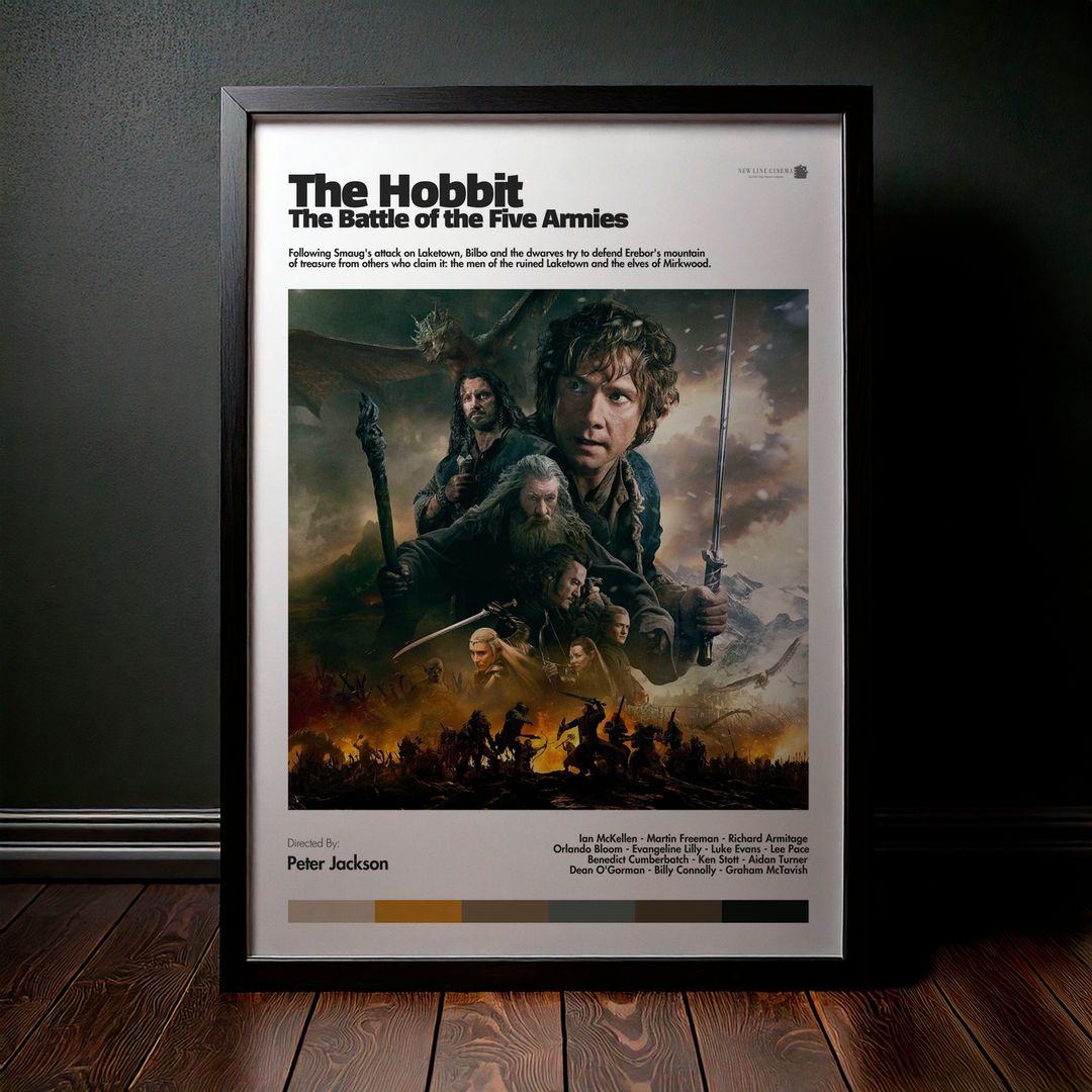 Cuadro The Hobbit: The Battle of the Five Armies (El Hobbit 3: La Batalla de Los Cinco Ejércitos) Modelo 01