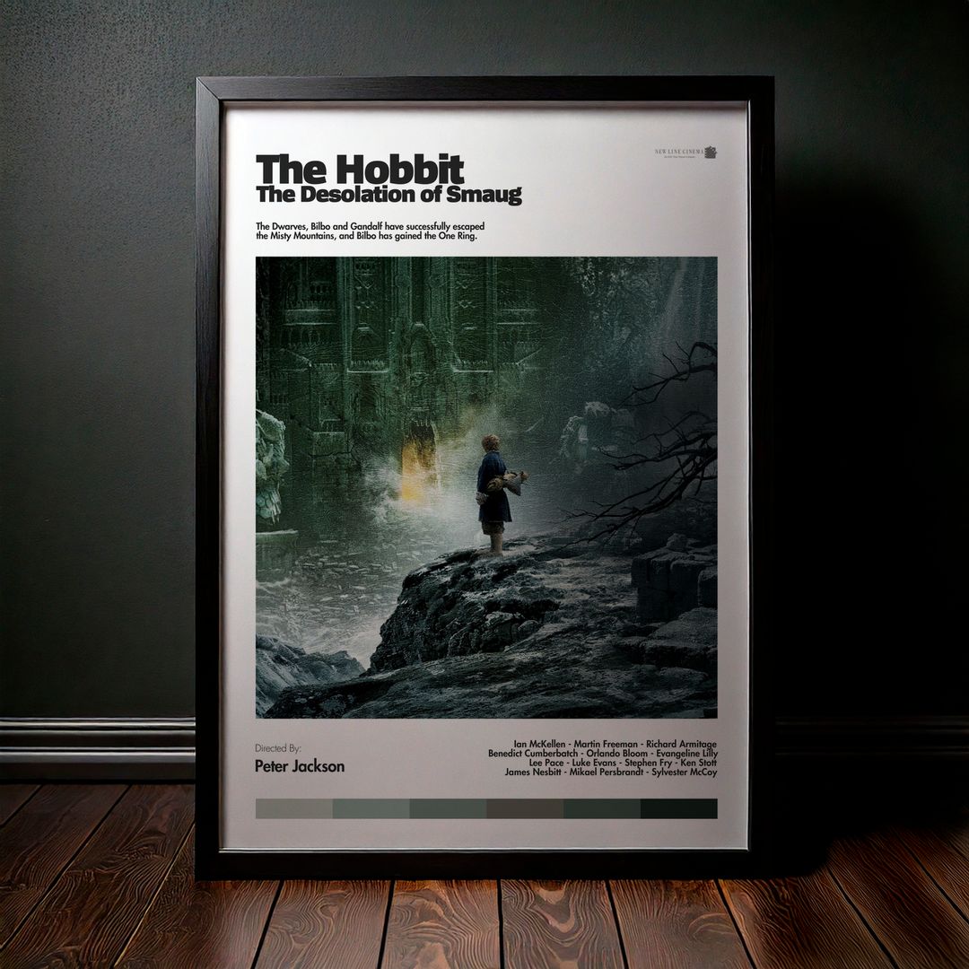 Cuadro The Hobbit: The Desolation of Smaug (El Hobbit 2: La Desolación de Smaug) Modelo 02
