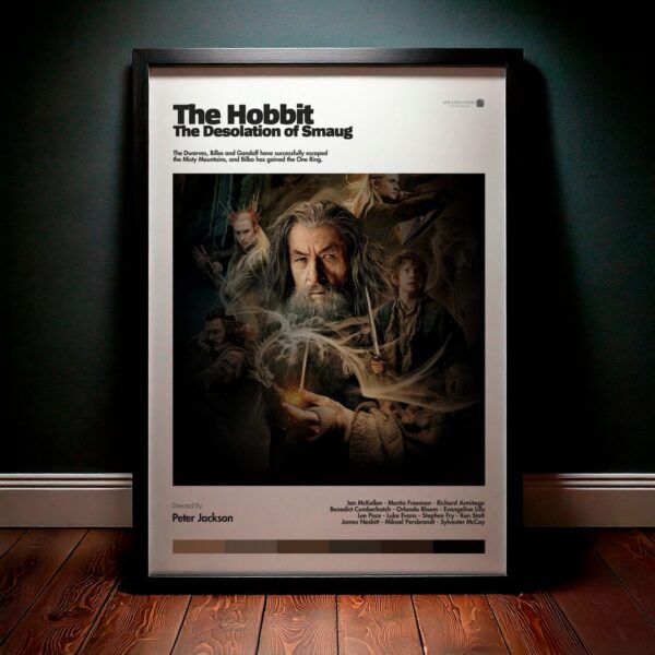 Cuadro The Hobbit: The Desolation of Smaug (El Hobbit 2: La Desolación de Smaug) Modelo 01