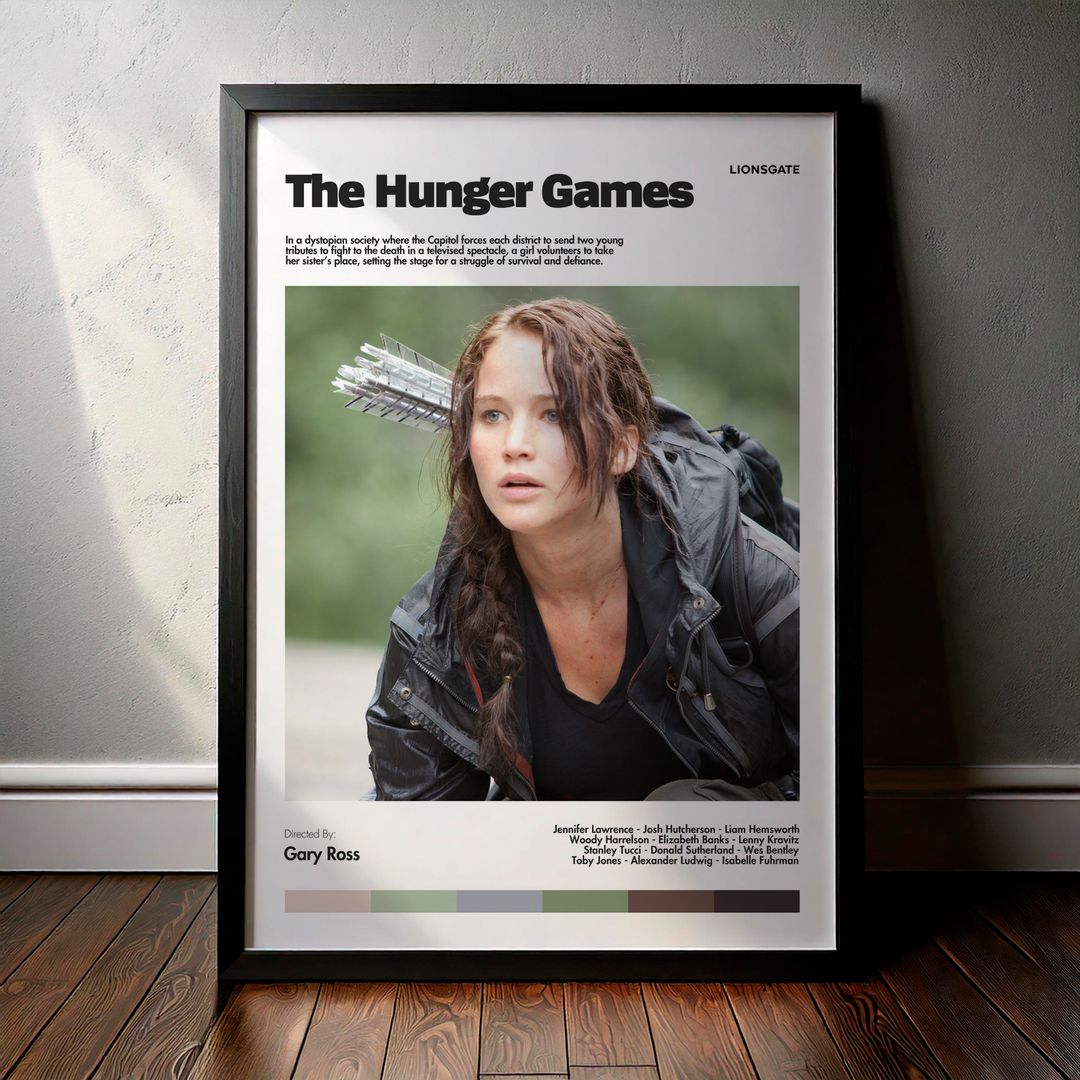 Cuadro The Hunger Games (Los juegos del hambre) Modelo 06
